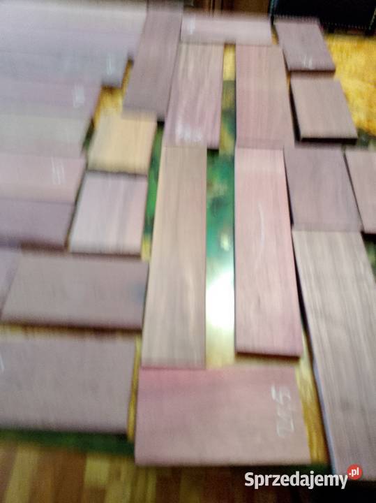 Drewno Mahoń deski ponad 1 m2 Nowy Tomyśl