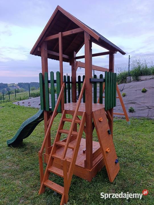 Place zabaw wieże domki drewniane w różnej Domki drewniane Wieliczka