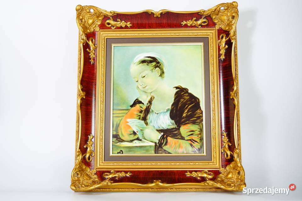 Rosenthal obraz na porcelanie List Fragonard