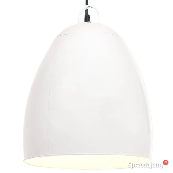 Industrialna lampa wisząca 25 W biała okrągła 42 mazowieckie Warszawa