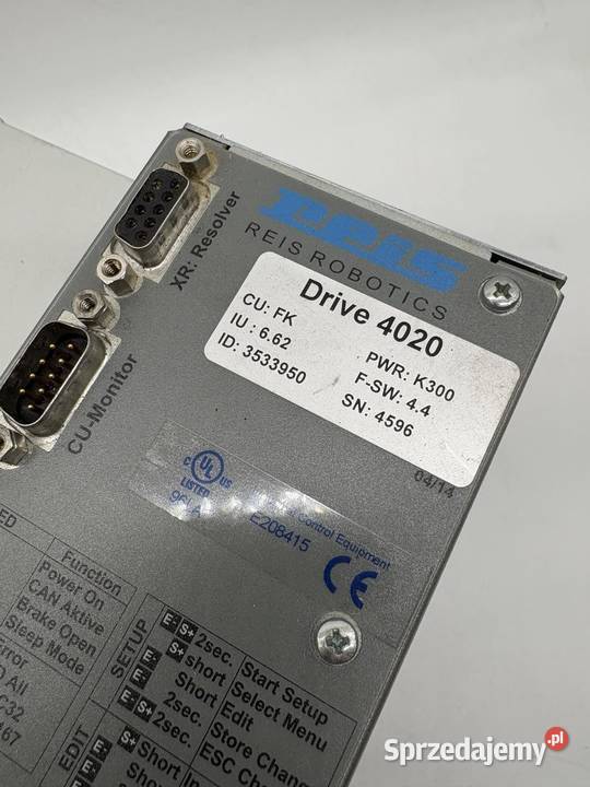 Reis Drive 4020 Servo Drive ID 3533950 Warszawa sprzedam