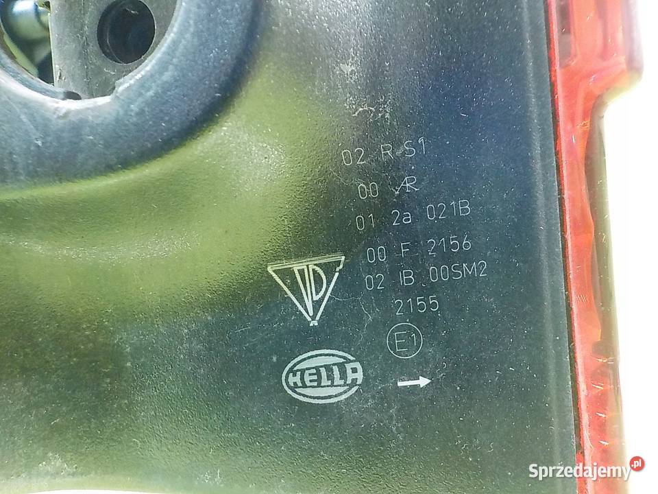 PORSCHE CAYENNE LIFT 48 B 07r 5D lampa prawa tyl osobowe Suków