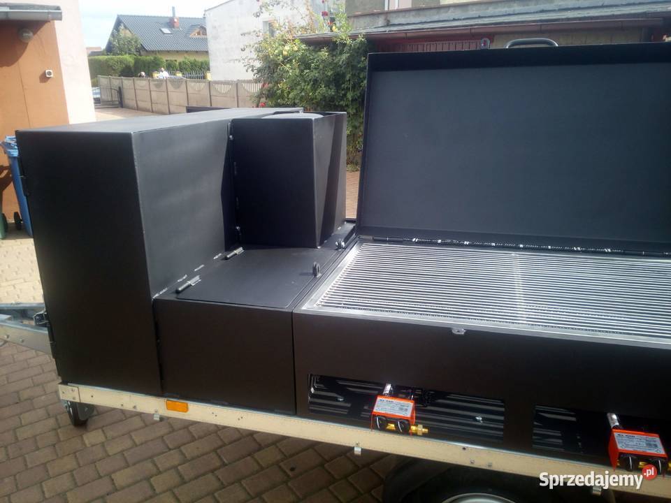 Gastronomiczny mobilny grill cateringowy Grillowanie Damasławek