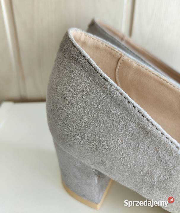 Nowe buty Vices 39 szare czółenka półbuty na Czółenka Szczecin