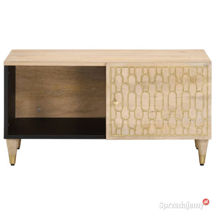 Stolik kawowy 80x50x40 lite drewno mango Warszawa