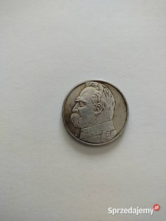 moneta 10 złotych 1938 Józef Piłsudski kopia Stalowa Wola