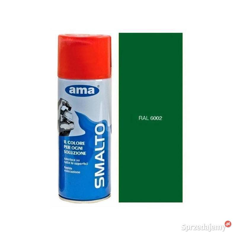 Farba w sprayu RAL 6002 acrylic enamel 400ml Kamionna