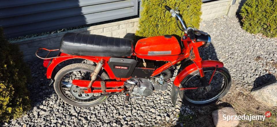 Romet Ogar 200 3 biegowy czerwony Biała Podlaska