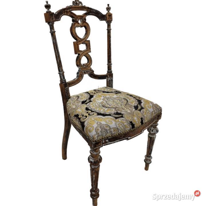 Krzesło do toaletki, krzesło vintage, krzesło dekoracyjne