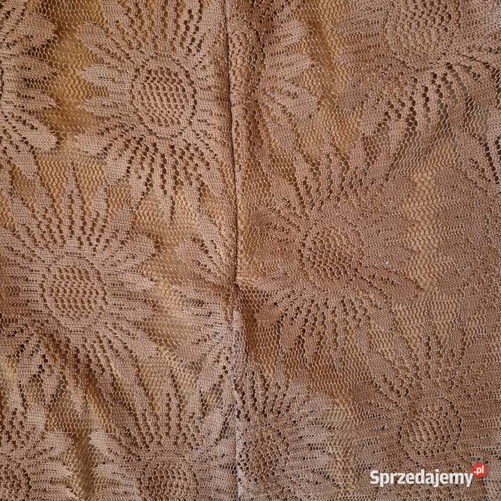 Sukienka z koronką rozmiar S ruda Brzesko