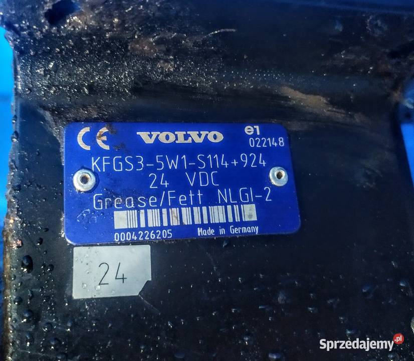 Centralne smarowanie VOLVO24V Wrocław