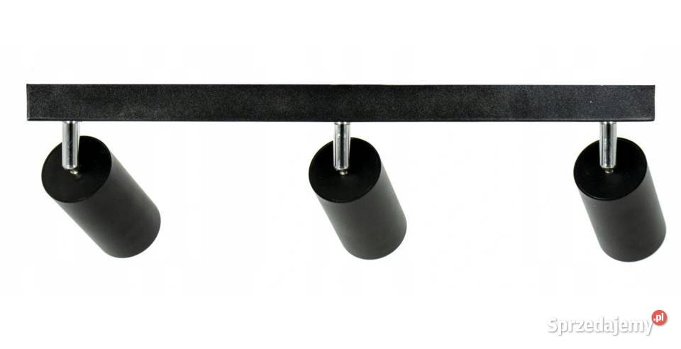 Lampa sufitowa szyna 3x GU10 oprawa spot TUBA