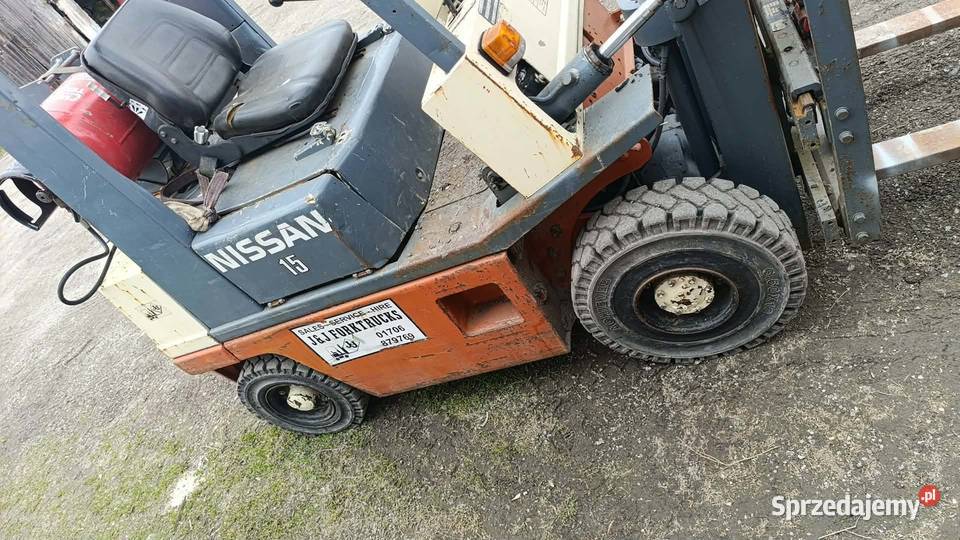 Wózek widłowy Nissan Werbkowice sprzedam