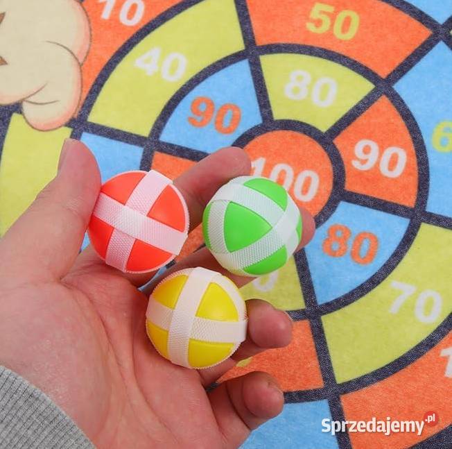 Montessori tarcza do rzutek darta piłeczki Płock