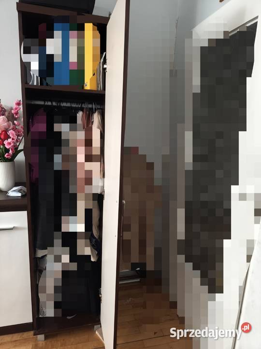 Sprzedam komodę z szafą 101.5cm pomorskie Chojnice