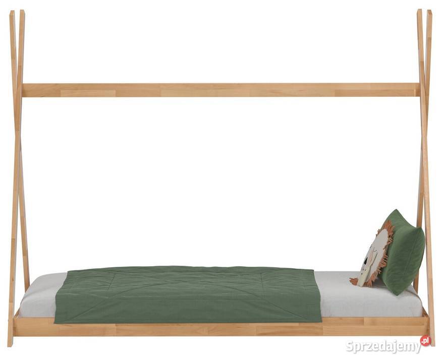 Łóżko dziecięce domek TIPI TARTAK MEBLE 90x200 małopolskie