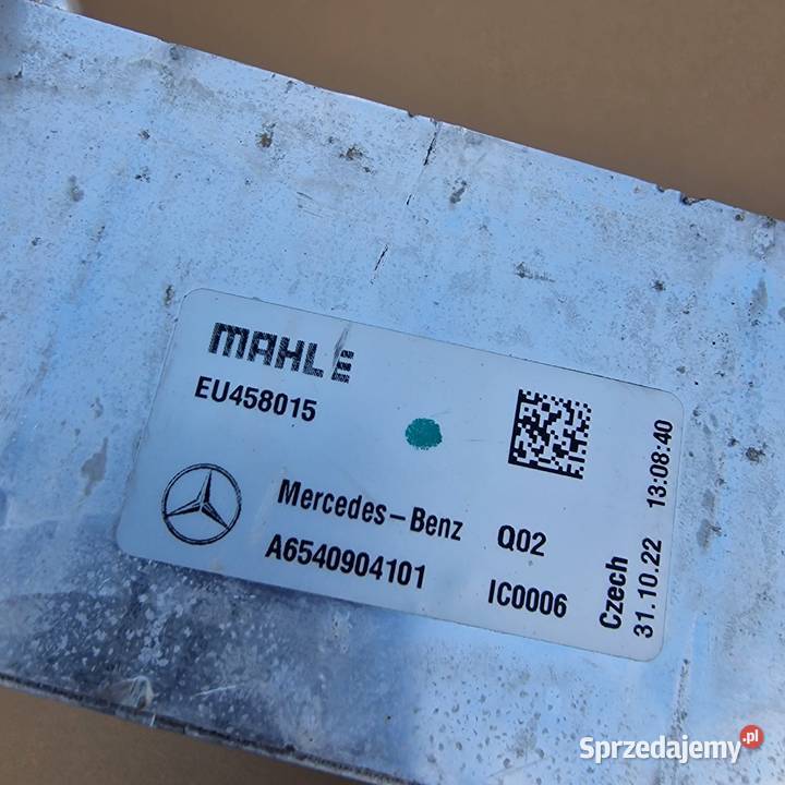 MERCEDES VITO GLC CKLASA SPRINTER INTERCOOLER osobowe Bieleń