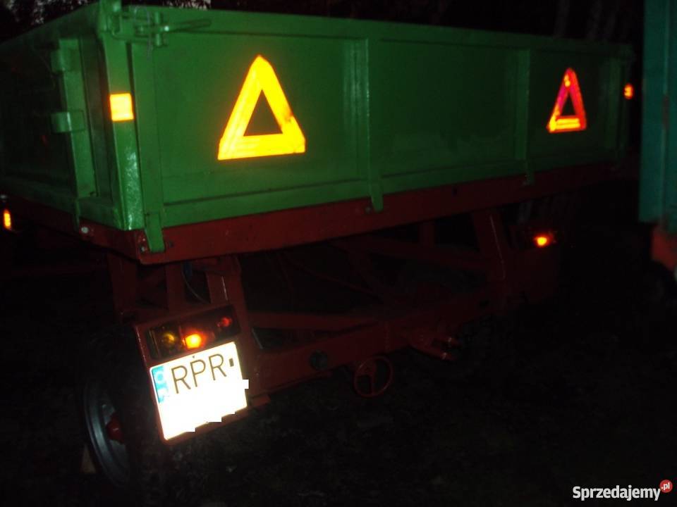 przyczepa wywrotka d47 dokumenty podkarpackie Przemyśl