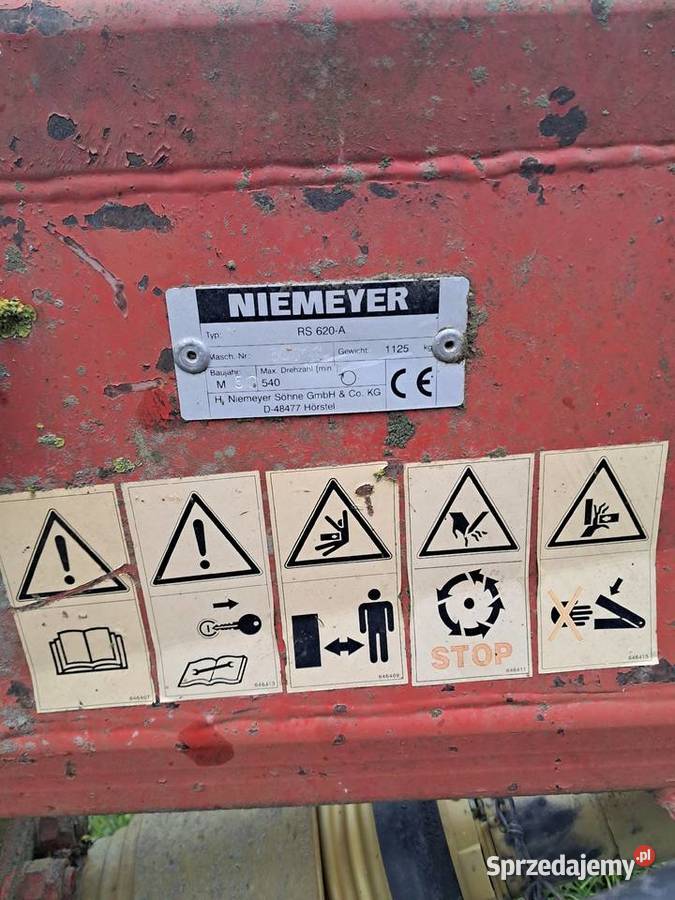 Zgrabiarka niemeyer RS620 Sejny sprzedam