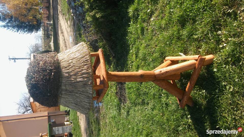 Dachy trzcinowe trzcina remont renowacja starych Ogród Stogi