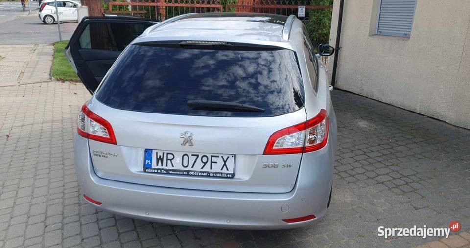 Peugeot 508 16 hdi 2012 181 welurowa tapicerka Radom