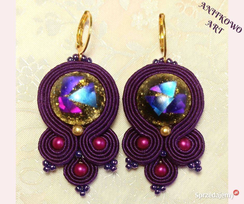 FIOLETOWE PAWIKI z żywicą SUTASZ Warszawa