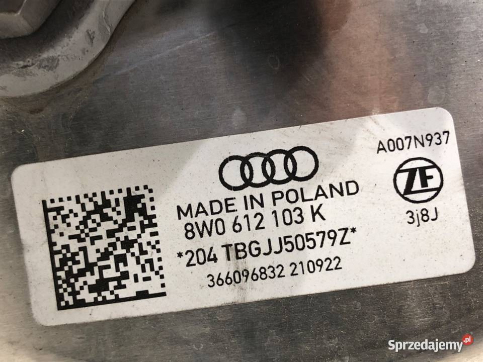 SERWO HAMULCOWE AUDI A4 B9 8W0612103K Wspomaganie hamulca sprzedam