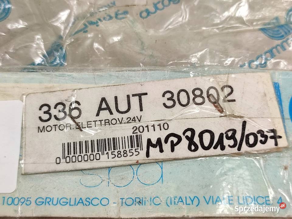 SILNICZEK WENTYLATORA ŁADA VAZ 2108 24V osobowe