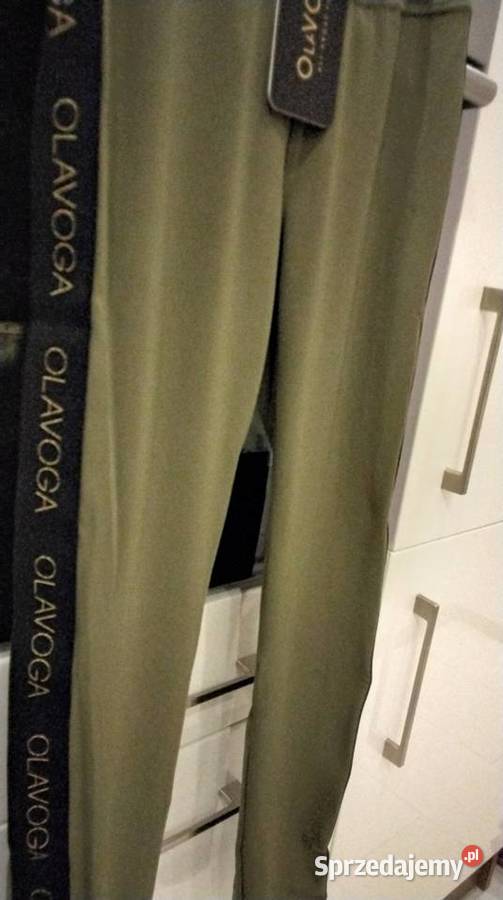 Legginsy Leginsy Damskie OLAVOGA S Khaki Nowe Rozmiar 36(S) Pozostałe lubuskie Nowa Sól