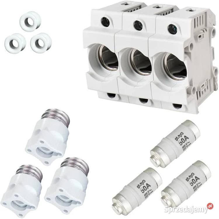 bezpieczniki Neozed TYTAN 50A D02 12 sztuk Zamość sprzedam