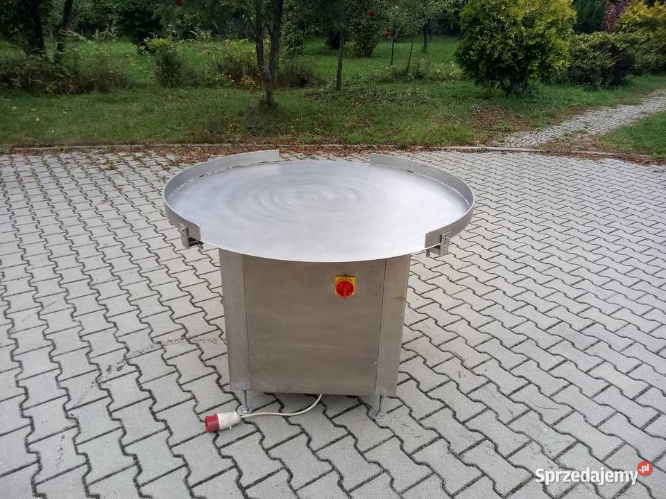 stół buforowy obrotowy odbiorczy podawczy