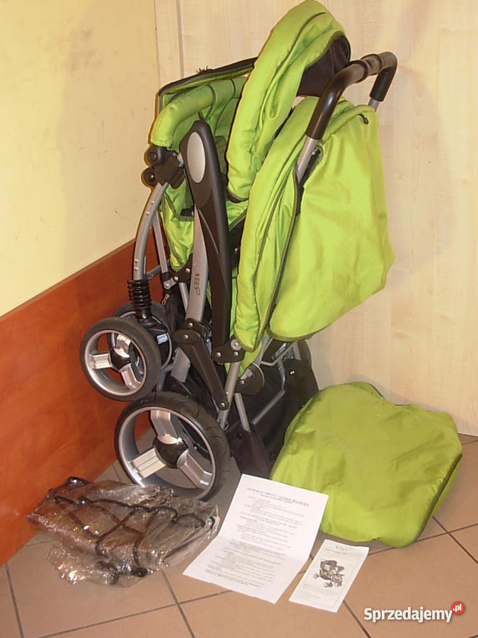 Wózek głębokospacerowy Tandem Deluxe K74 KEES Wielofunkcyjne łódzkie Łódź