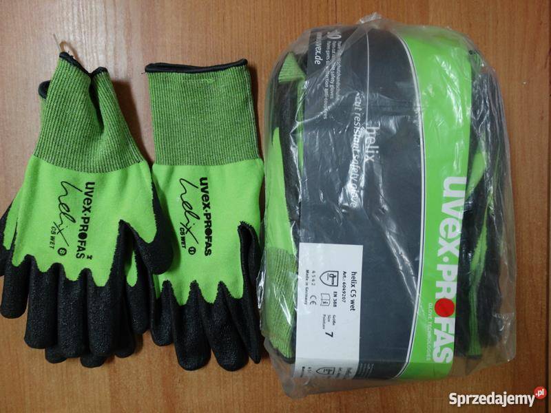 Rękawice ochronne Uvex Helix C5 wet pół sprzedam
