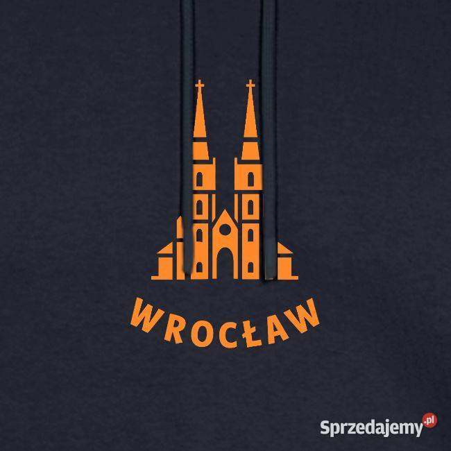 Ekologiczna męska bluza z kapturem Premium Kraków