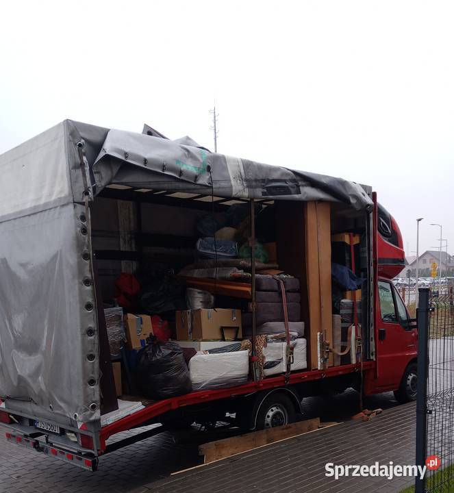 Przeprowadzki transport taxi bagażowe Transport towarów podkarpackie Krosno