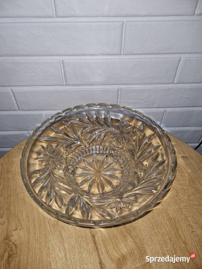 Patera Misa Szklana Vintage Ceramika i szkło Wola Podłężna