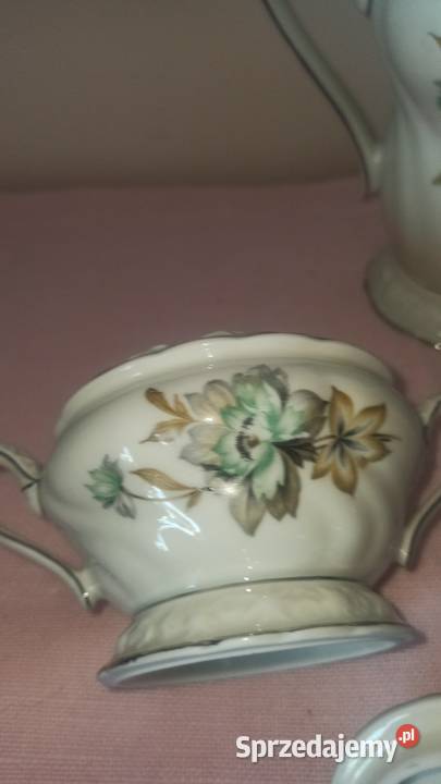 Cukiernica Ilmenau Turyngia Edelwei ze srebrną Porcelana i szkło Gdańsk sprzedam
