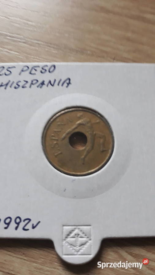 25 Peset Hiszpania 1992 r Konin sprzedam