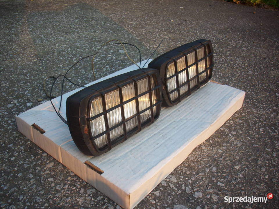Lampa halogen reflektor WESEM przód FSO Fiat 125 świętokrzyskie