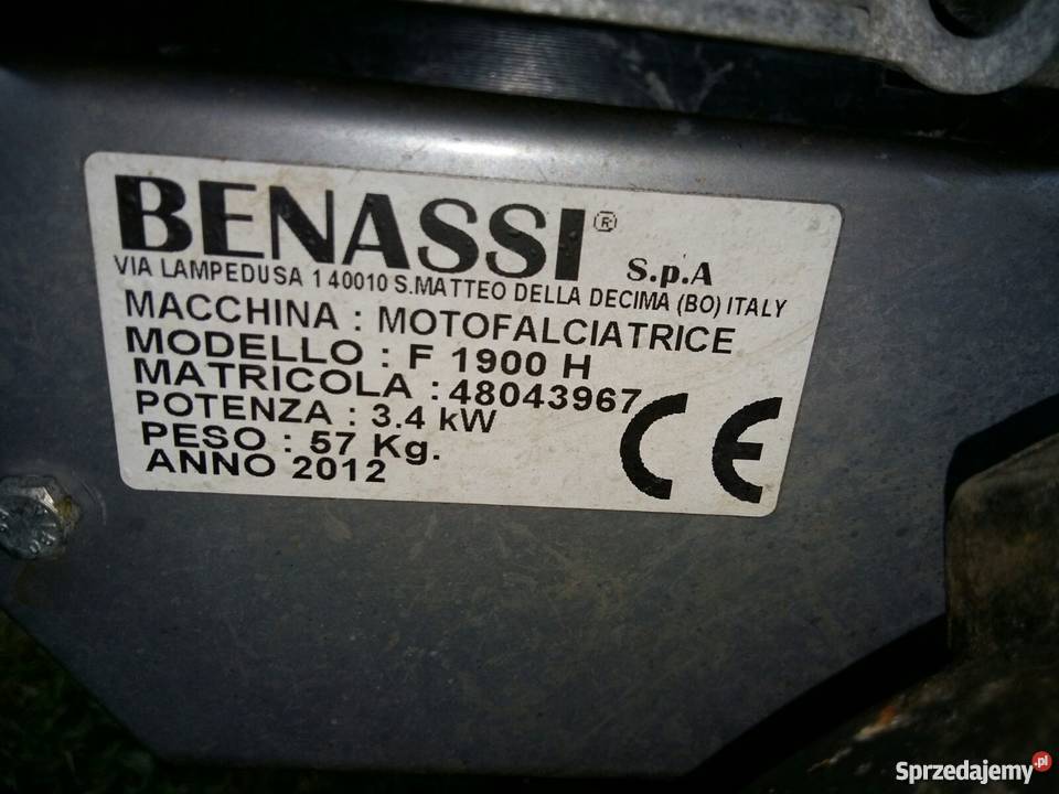 Kosiarka listwowa HONDA Lwówek