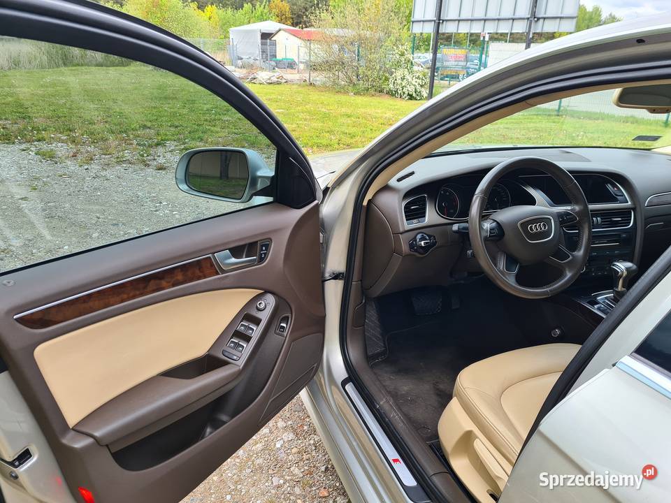Audi A4 SLine Niski przebieg Automat Benzyna podgrzewane fotele