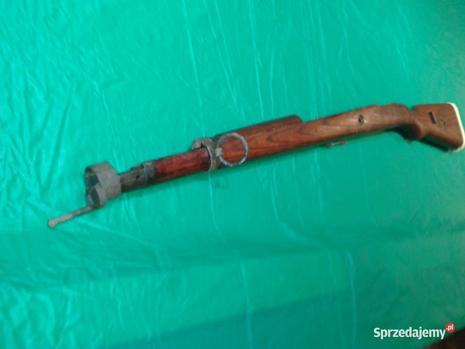 drewniana kolba Mauser 98 nakładka zaczep paska sprzedam