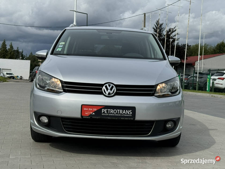 Volkswagen Touran 20 TDI 140 7 OSOBOWY Tempomat czujnik zmierzchu Mrągowo