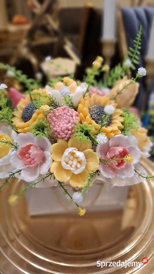 Bukiet z mydła glicerynowego na prezent Warszawa