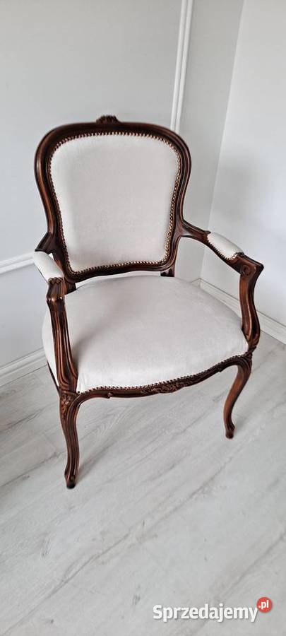 Stylowy fotel krzesło Ludwik Ludwikowski Szczecin