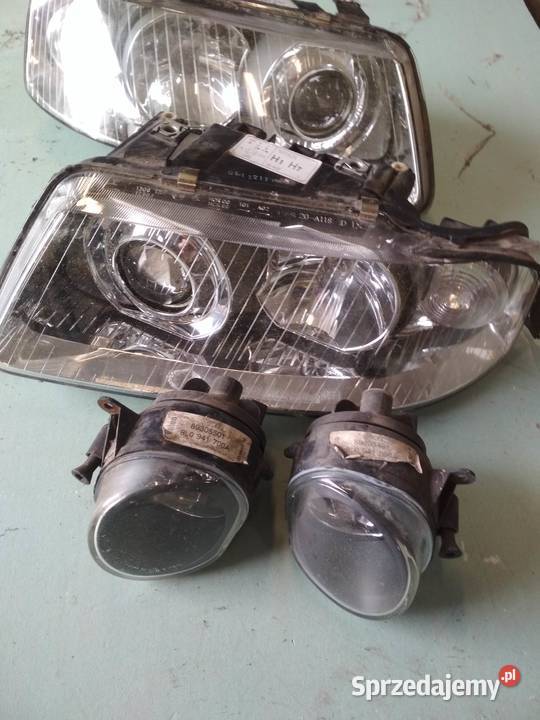 Lampy Przod Audi A3 8L Lift komplet Halogeny Lampy przednie sprzedam