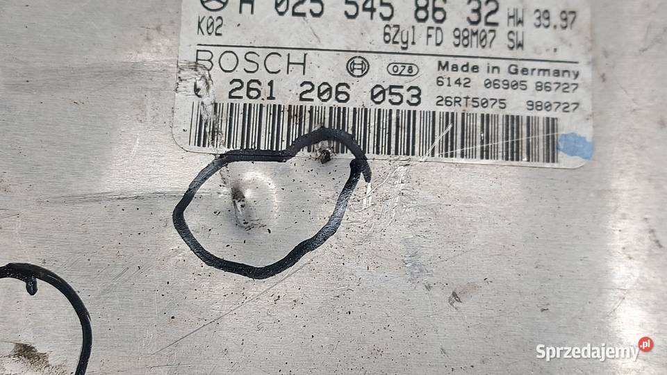 MERCEDES ML W163 32 V6 komputer sterownik Kielce