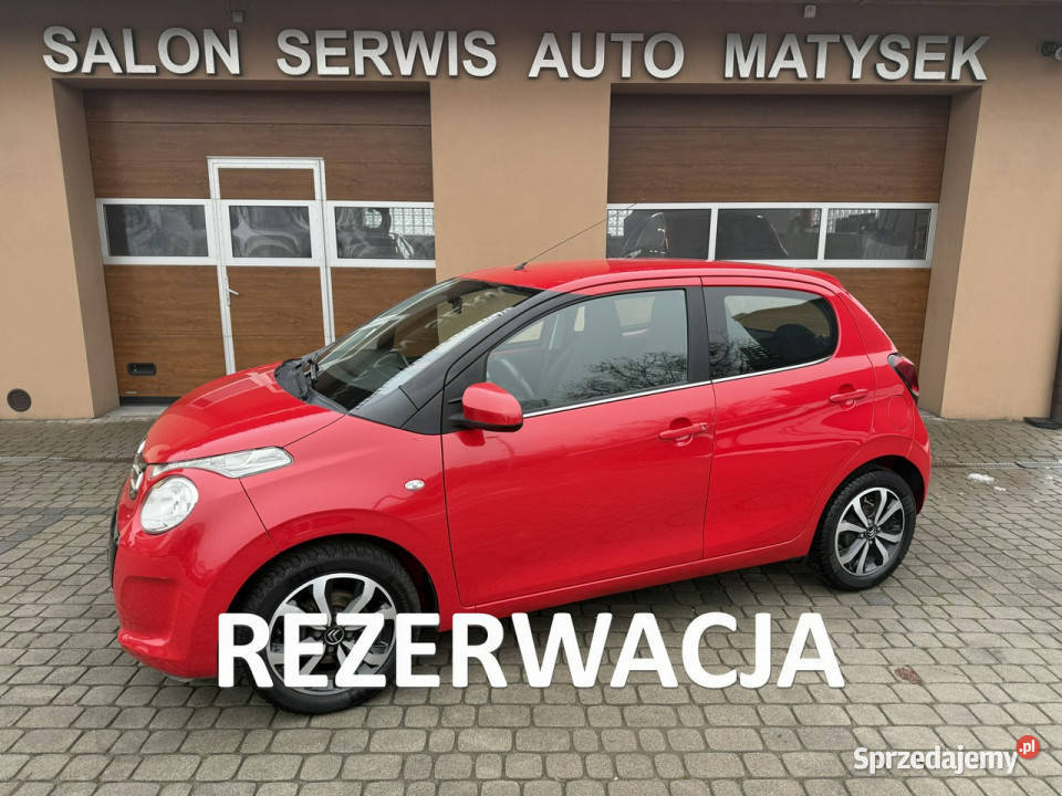 Citroen C1 Rezerwacja II 2014 centralny zamek Orzech
