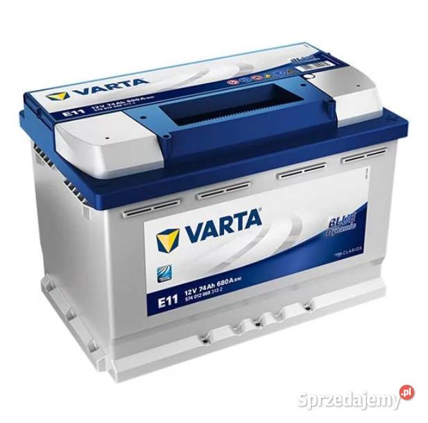 Akumulator VARTA Blue Dynamic E11 74Ah 680A EN sprzedam