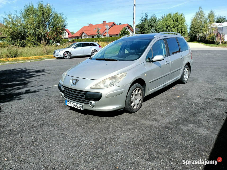 Peugeot 307 SW Peugeot 307 Sw 16HDI 90 05r 7 os nieuszkodzony Tarnów sprzedam